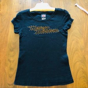 Harley Davidson crystal tee